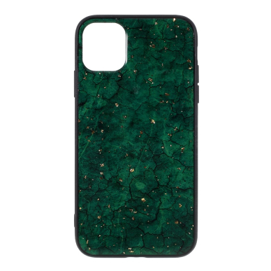 iPhone 11 žalia EPOXY MARBLE nugarėlė