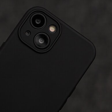iPhone 12 / 12 PRO black SILICONE LITE nugarėlė 6