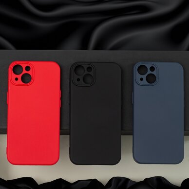 iPhone 12 / 12 PRO black SILICONE LITE nugarėlė 8