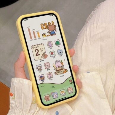 iPhone 12 / 12 PRO Tracy nugarėlė 3D Cartoon Duck 5