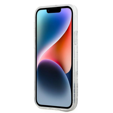 iPhone 12 / 12 PRO Transparent Magsafe Liquid Glitter KC Heads KARL LAGERFELD nugarėlė 4