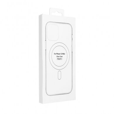 iPhone 12 MINI clear MagSilicone nugarėlė 6