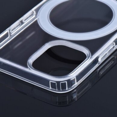 iPhone 12 MINI clear MagSilicone nugarėlė 5