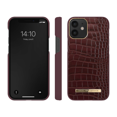 iPhone 12 MINI iDeal Of Sweden dėklas Scarlet Croco 2