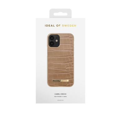 iPhone 12 MINI iDeal Of Sweden nugarėlė Camel Croco 1