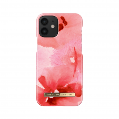 iPhone 12 MINI iDeal Of Sweden nugarėlė Coral Blush Floral