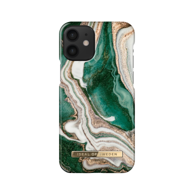 iPhone 12 MINI iDeal Of Sweden nugarėlė Golden Jade Marble