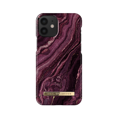 iPhone 12 MINI iDeal Of Sweden nugarėlė Golden Plum