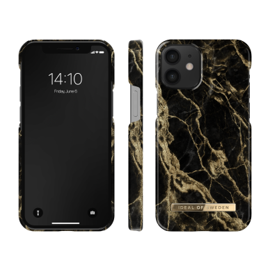 iPhone 12 MINI iDeal Of Sweden nugarėlė Golden Smoke Marble 2