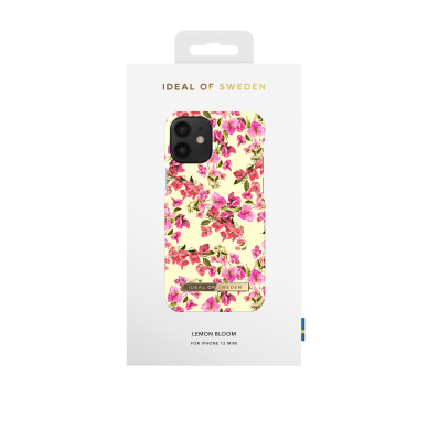 iPhone 12 MINI iDeal Of Sweden nugarėlė Lemon Bloom 1