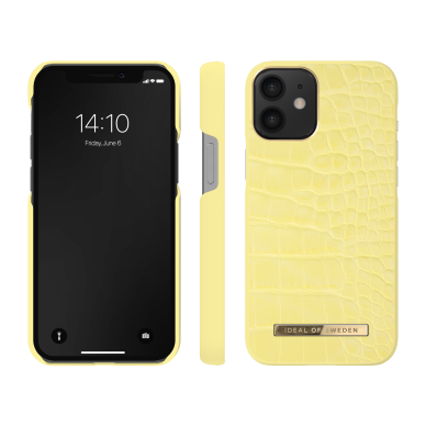 iPhone 12 MINI iDeal Of Sweden nugarėlė Lemon Croco 2