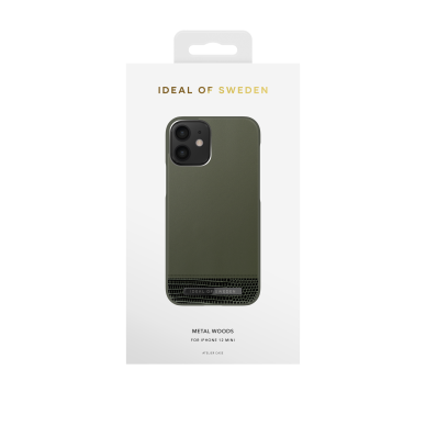 iPhone 12 MINI iDeal Of Sweden nugarėlė Metal Woods 1