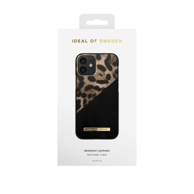 iPhone 12 MINI iDeal Of Sweden nugarėlė Midnight Leopard 2