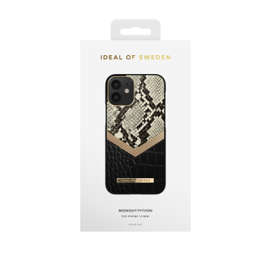iPhone 12 MINI iDeal Of Sweden nugarėlė Midnight Python 1