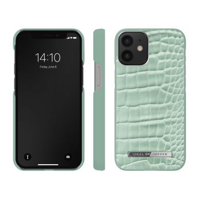 iPhone 12 MINI iDeal Of Sweden nugarėlė Mint Croco 2
