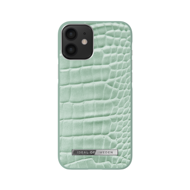 iPhone 12 MINI iDeal Of Sweden nugarėlė Mint Croco