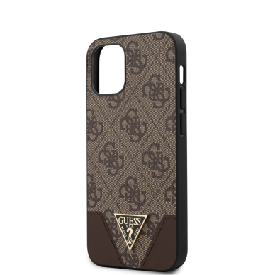 iPhone 12 MINI ruda GUESS nugarėlė GUHCP12SPU4GHBR 2