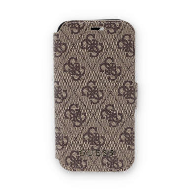iPhone 12 MINI rudas GUESS dėklas GUFLBKSP12S4GB