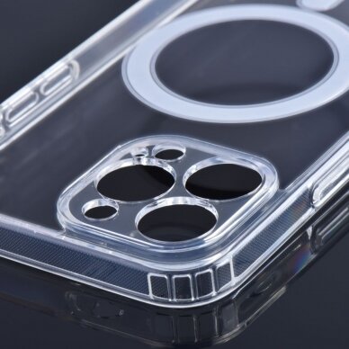 iPhone 12 PRO clear MagSilicone nugarėlė 6