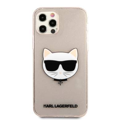 iPhone 12 PRO MAX aukso sp. glitter KARL LAGERFELD nugarėlė KLHCP12LCHTUGLGO 3 iPhone 12 PRO MAX aukso sp. glitter KARL LAGERFELD nugarėlė KLHCP12LCHTUGLGO 3