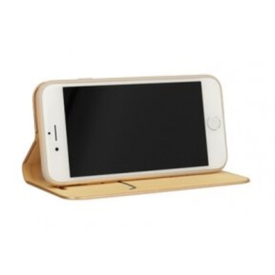 Iphone 12 PRO MAX aukso spalvos VENBOOK dėklas 3