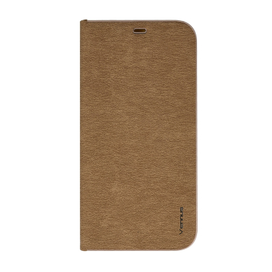 Iphone 12 PRO MAX aukso spalvos VENBOOK dėklas