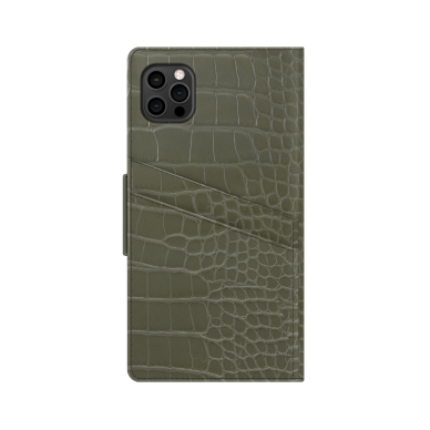iPhone 12 PRO MAX iDeal Of Sweden dėklas Khaki Croco 4