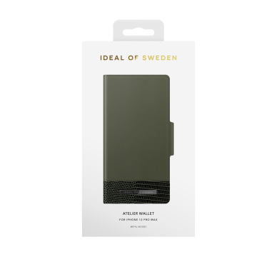 iPhone 12 PRO MAX iDeal Of Sweden dėklas Unity Wallet Metal Woods 1