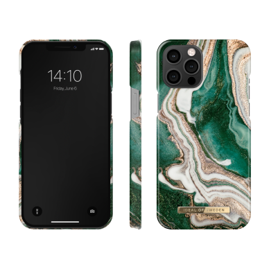 iPhone 12 PRO MAX iDeal Of Sweden nugarėlė Golden Jade Marble 2