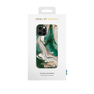 iPhone 12 PRO MAX iDeal Of Sweden nugarėlė Golden Jade Marble 1