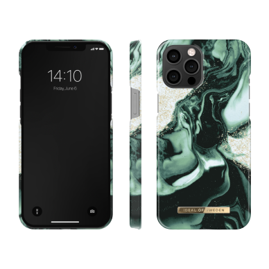 iPhone 12 PRO MAX iDeal Of Sweden nugarėlė Golden Olive Marble 1