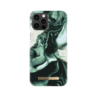 iPhone 12 PRO MAX iDeal Of Sweden nugarėlė Golden Olive Marble iPhone 12 PRO MAX iDeal Of Sweden nugarėlė Golden Olive Marble