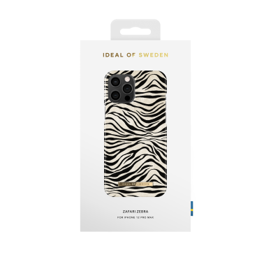 iPhone 12 PRO MAX iDeal Of Sweden nugarėlė Zafari Zebra 1