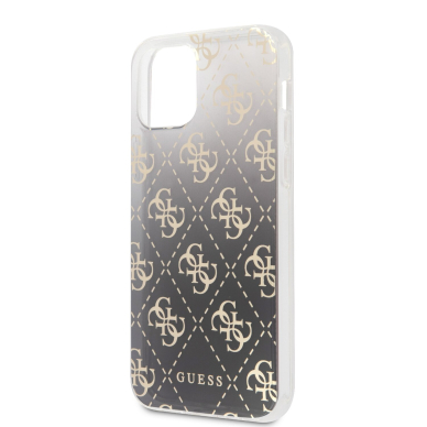 iPhone 12 Pro Max juoda GUESS nugarėlė GUHCP12LPCU4GGBK 5