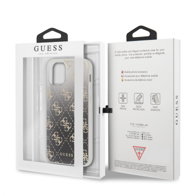 iPhone 12 Pro Max juoda GUESS nugarėlė GUHCP12LPCU4GGBK 7