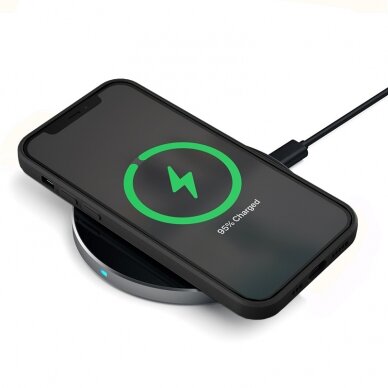 iPhone 12 PRO MAX juoda MagSilicone nugarėlė 2