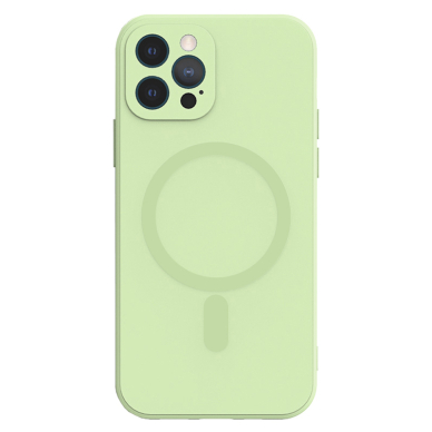 iPhone 12 PRO MAX mėtos spalvos MagSilicone nugarėlė 1