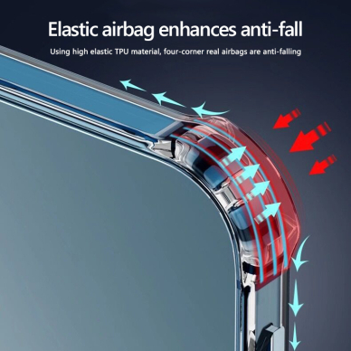 iPhone 12 PRO MAX raudona MagSilicone nugarėlė 10