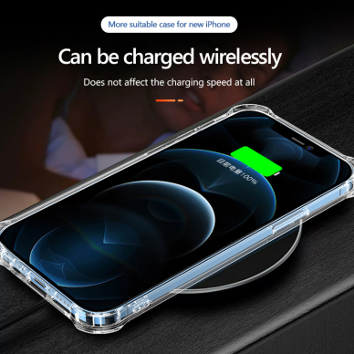 iPhone 12 PRO MAX raudona MagSilicone nugarėlė 8