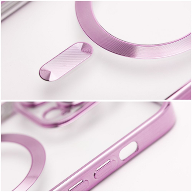 iPhone 12 PRO rose gold MagElectro nugarėlė 7
