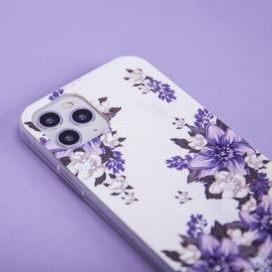 iPhone 12 Trendy nugarėlė Flowers3 4