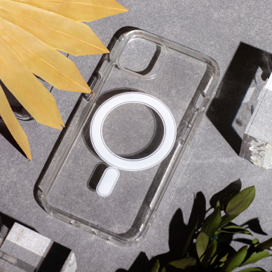iPhone 12/12 PRO clear Anti Shock MagSafe nugarėlė 11