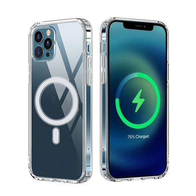 iPhone 12/12 PRO clear Anti Shock MagSafe nugarėlė 1