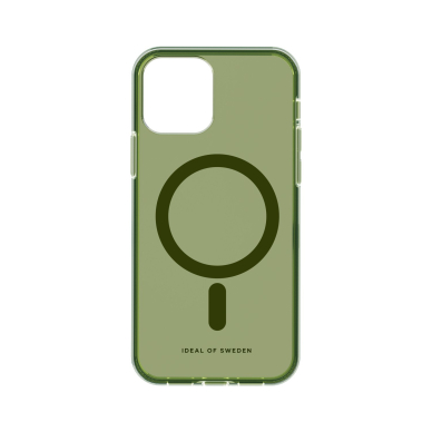 iPhone 12/12 PRO iDeal Of Sweden Clear nugarėlė MagSafe Khaki