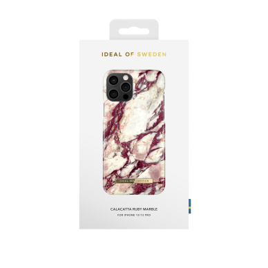 iPhone 12/12 PRO iDeal Of Sweden nugarėlė Calacatta Ruby Marble 1