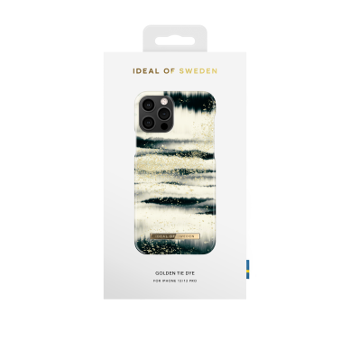 iPhone 12/12 PRO iDeal Of Sweden nugarėlė Golden Tie Dye 2