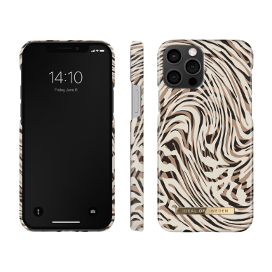 iPhone 12/12 PRO iDeal Of Sweden nugarėlė Hypnotic Zebra 2