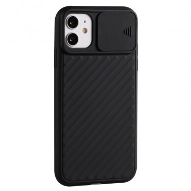 iPhone 12/12 PRO juoda Tracy CAMSHIELD nugarėlė 1