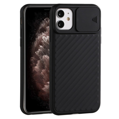 iPhone 12/12 PRO juoda Tracy CAMSHIELD nugarėlė
