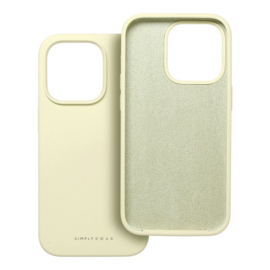 iPhone 12/12 PRO Light yellow ROAR CLOUDSKIN nugarėlė 1